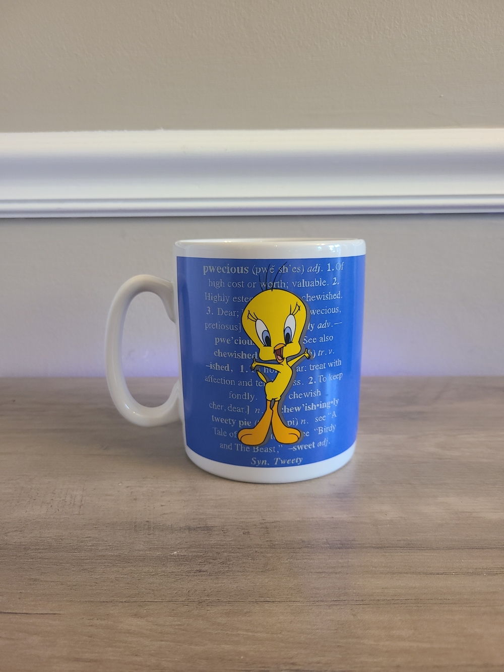 Tweety Blue Ceramic Coffee Mug by Warner Bros.